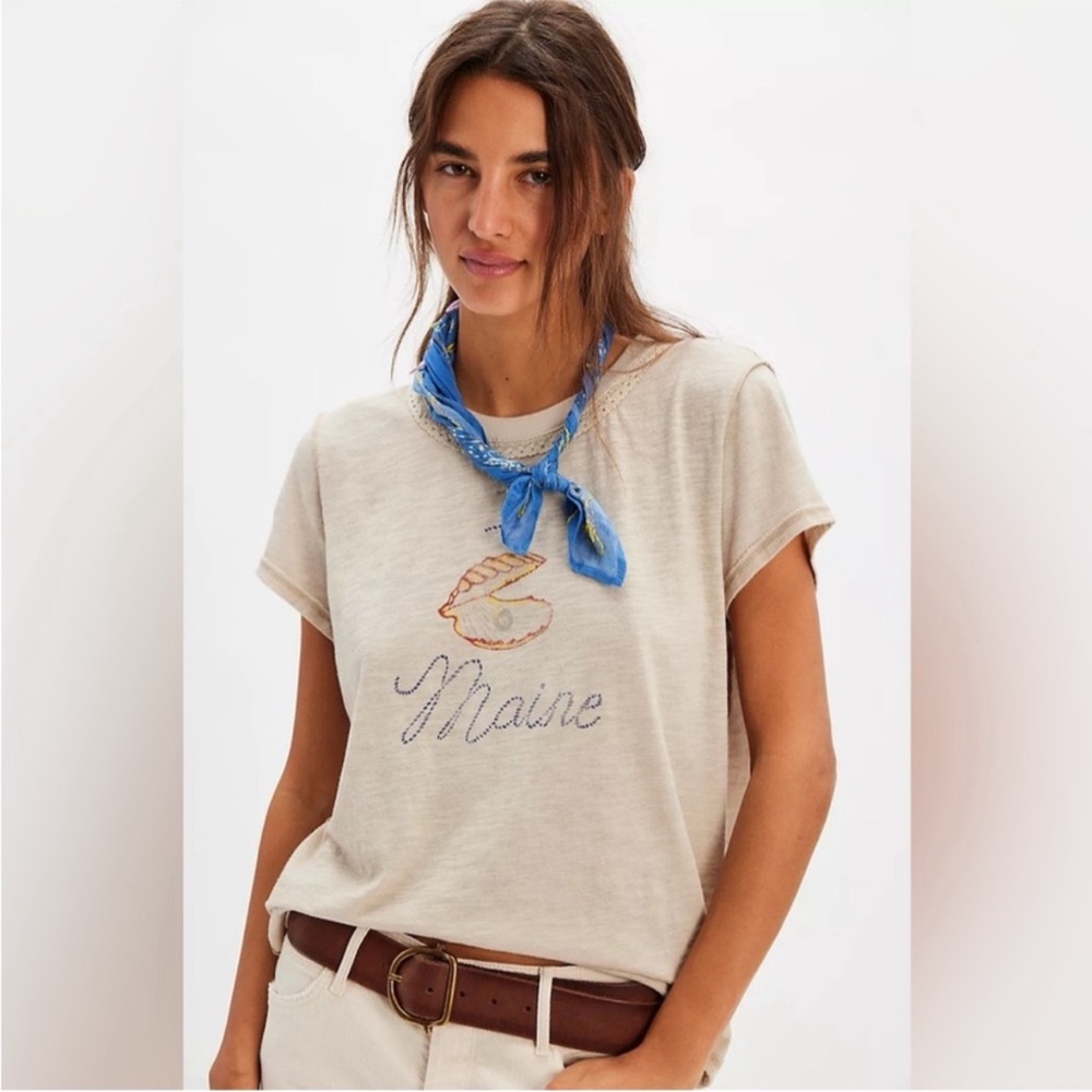 Free People We The Free Maine Souvenir Tee